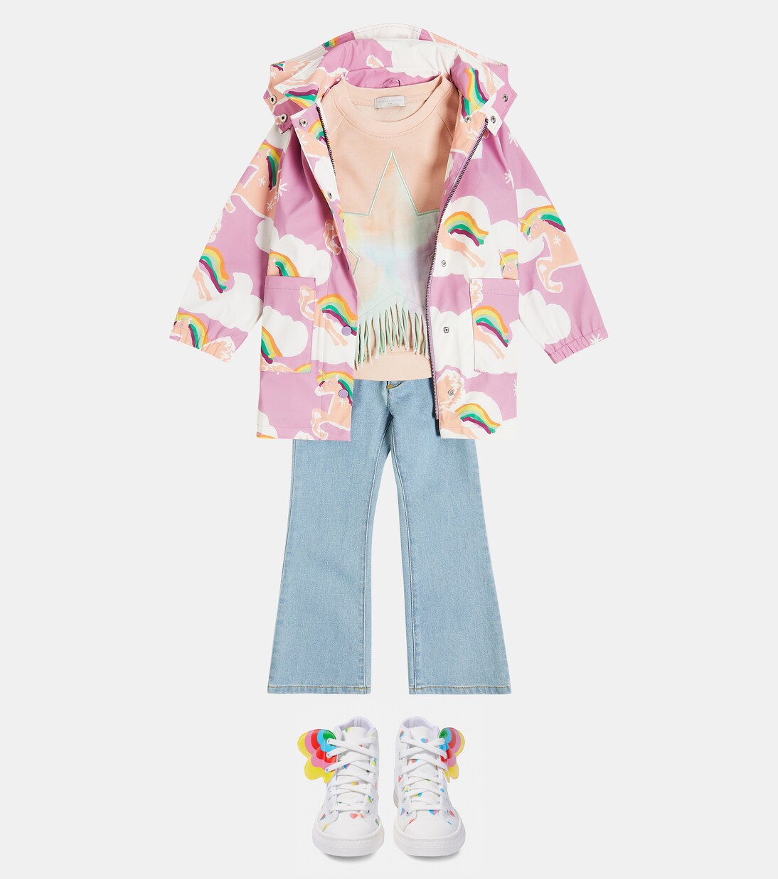 Printed parka | Stella McCartney Kids