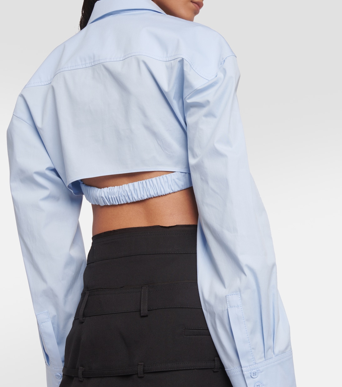 Cropped-Top La Chemise Bahia | Jacquemus