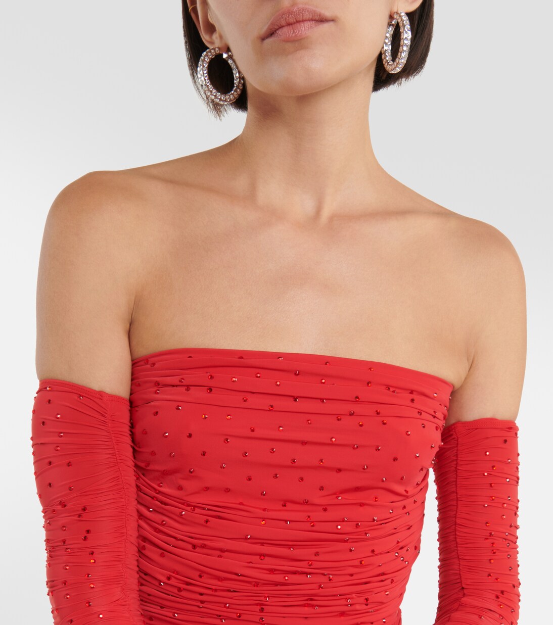 Verzierte Robe Hyland aus Jersey | Alex Perry