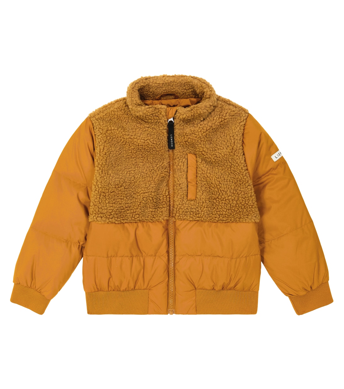 Marlin fleece-trimmed down jacket | Liewood