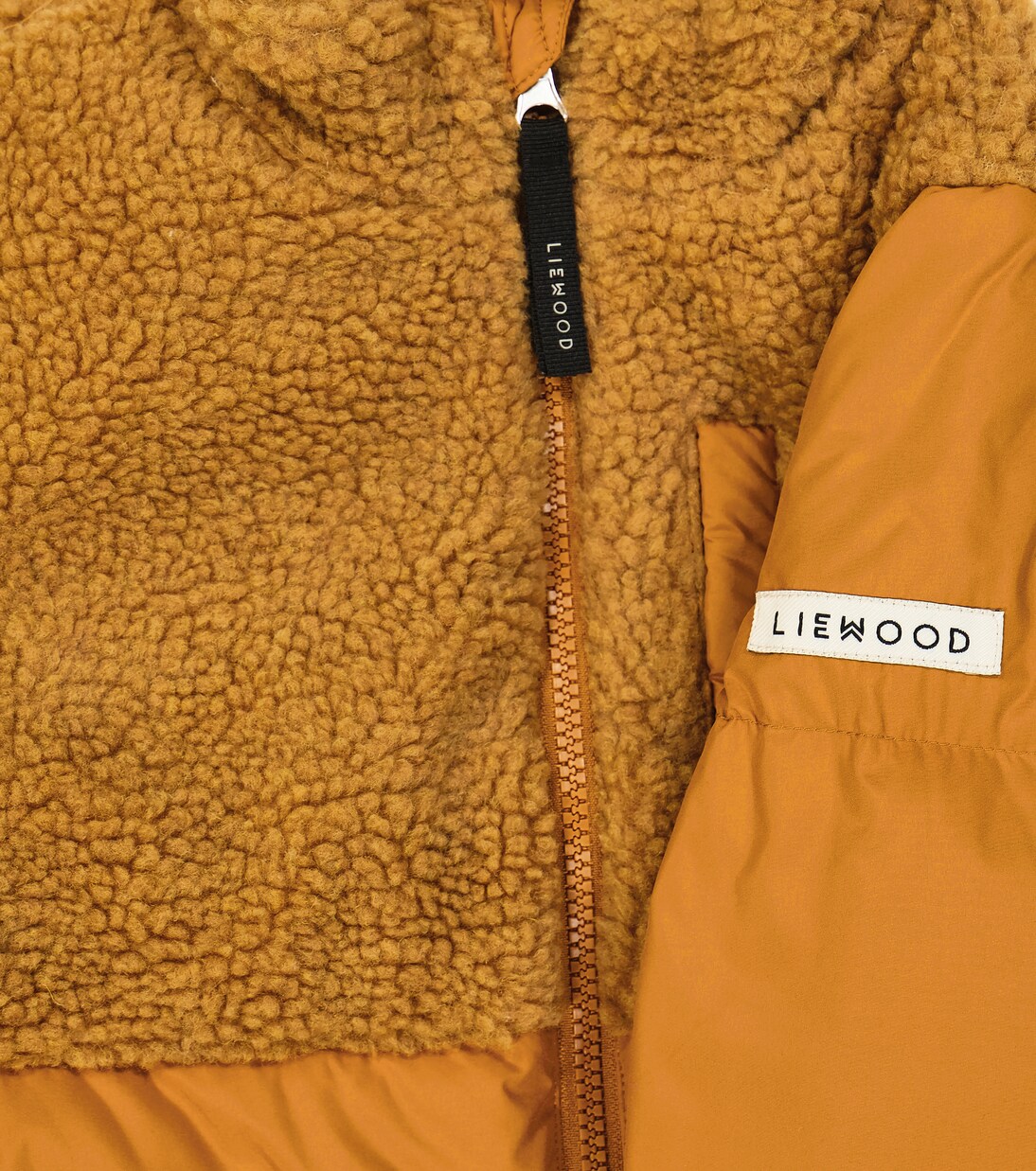 Marlin fleece-trimmed down jacket | Liewood
