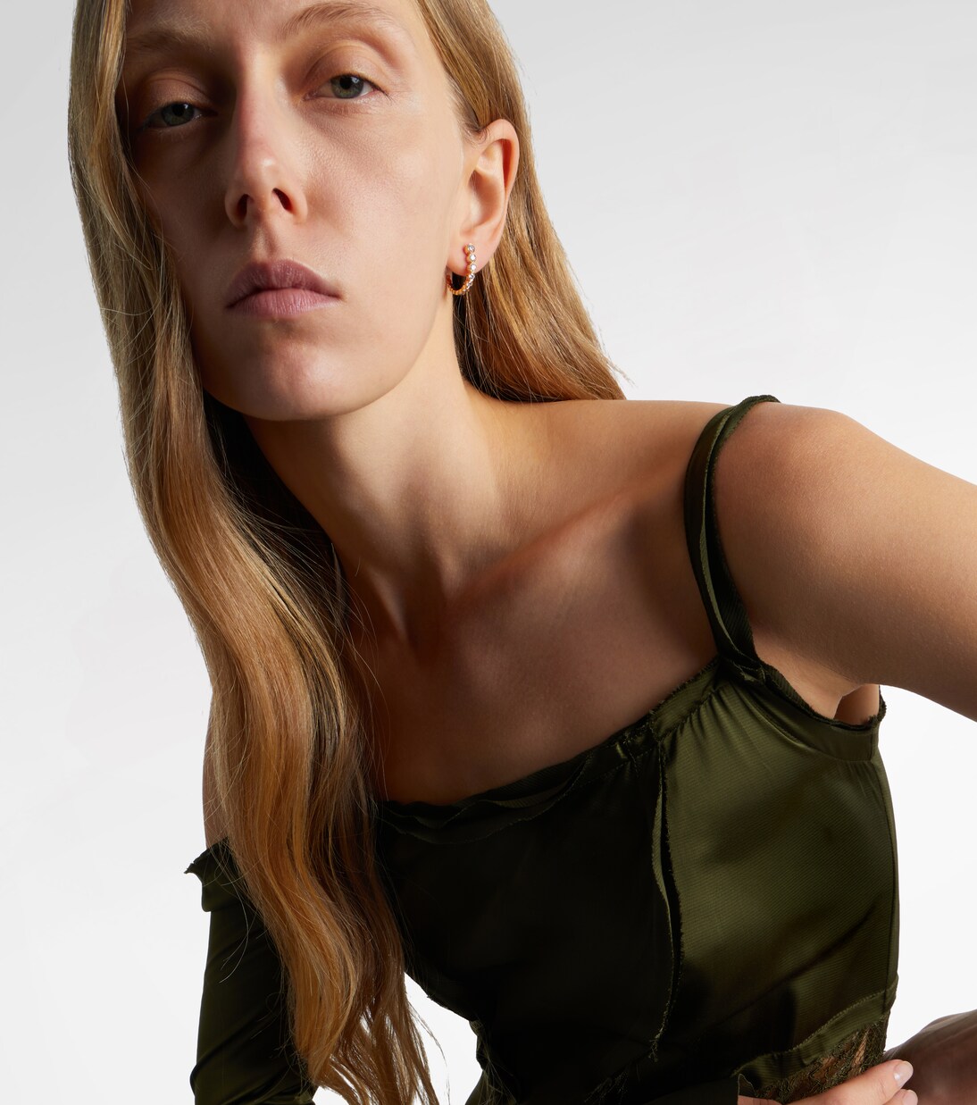 Boucle Ensemble 18kt gold earrings with diamonds  | Sophie Bille Brahe