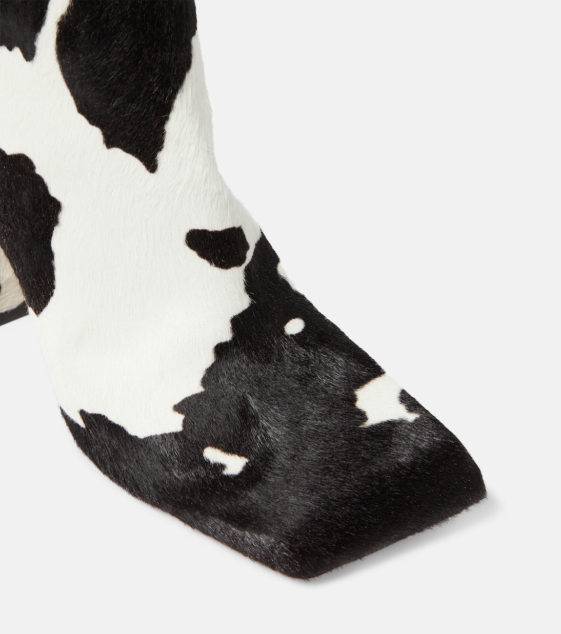 Botas altas Marine de pelo de becerro | Amina Muaddi