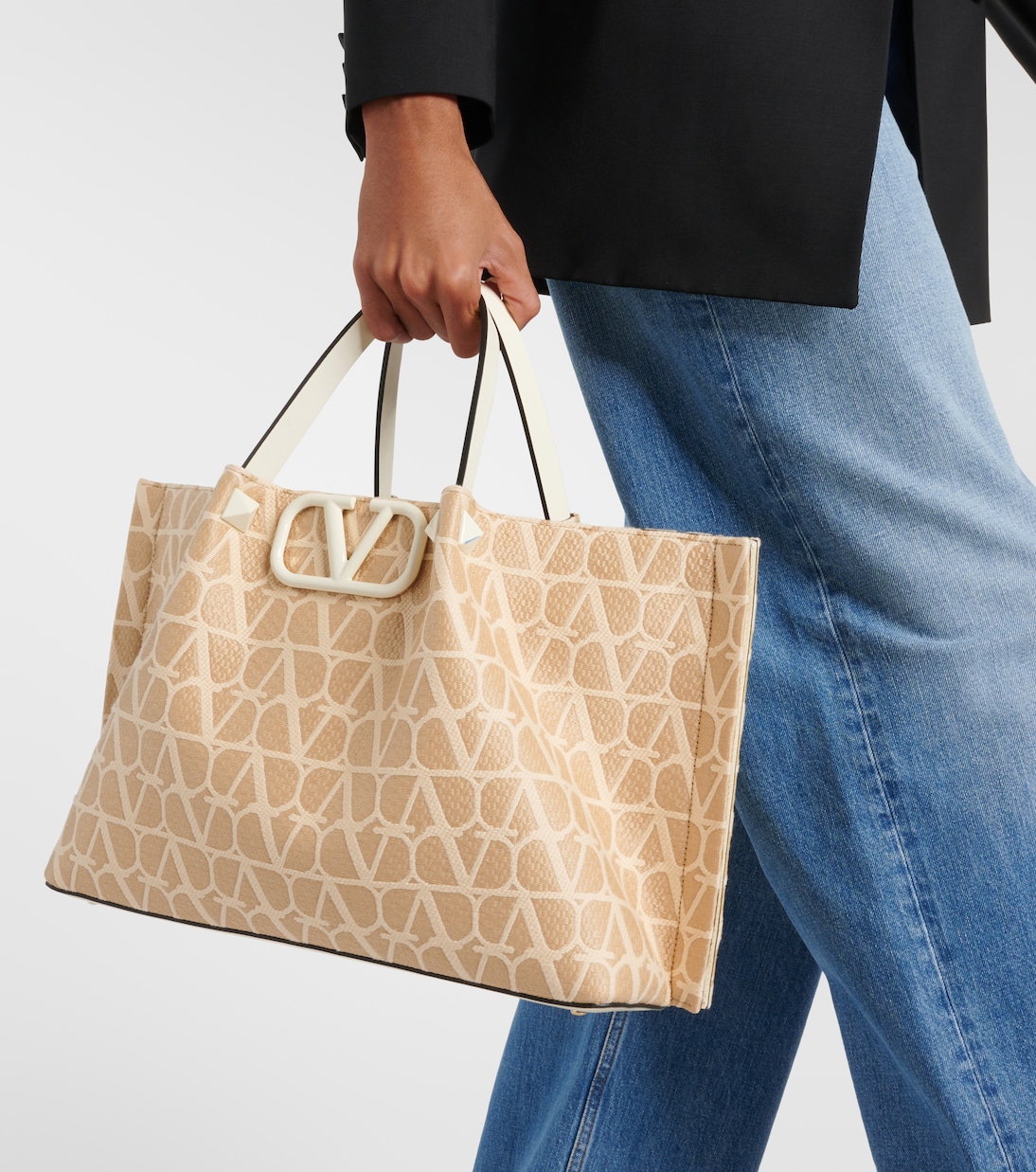 Tote VLogo Signature Toile Iconographe | Valentino Garavani
