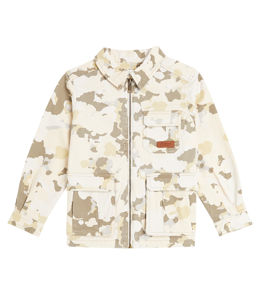 Giacca Flavien in cotone camouflage | Bonpoint