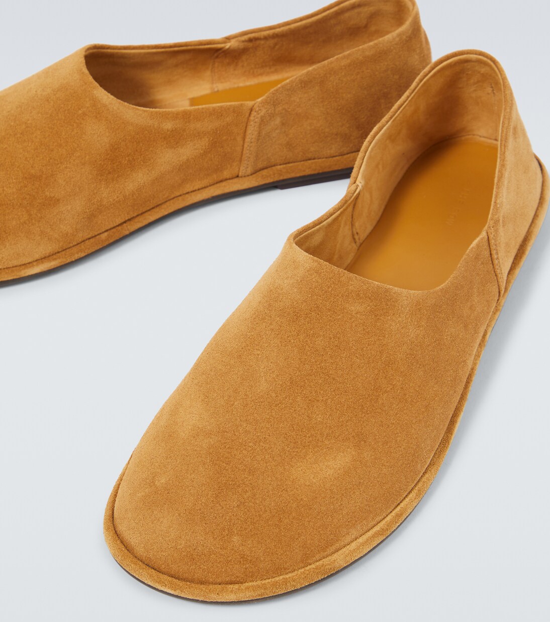 Canal suede slip-on shoes | The Row