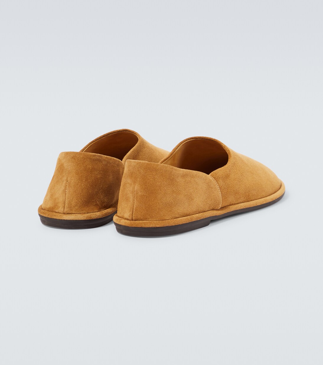 Canal suede slip-on shoes | The Row