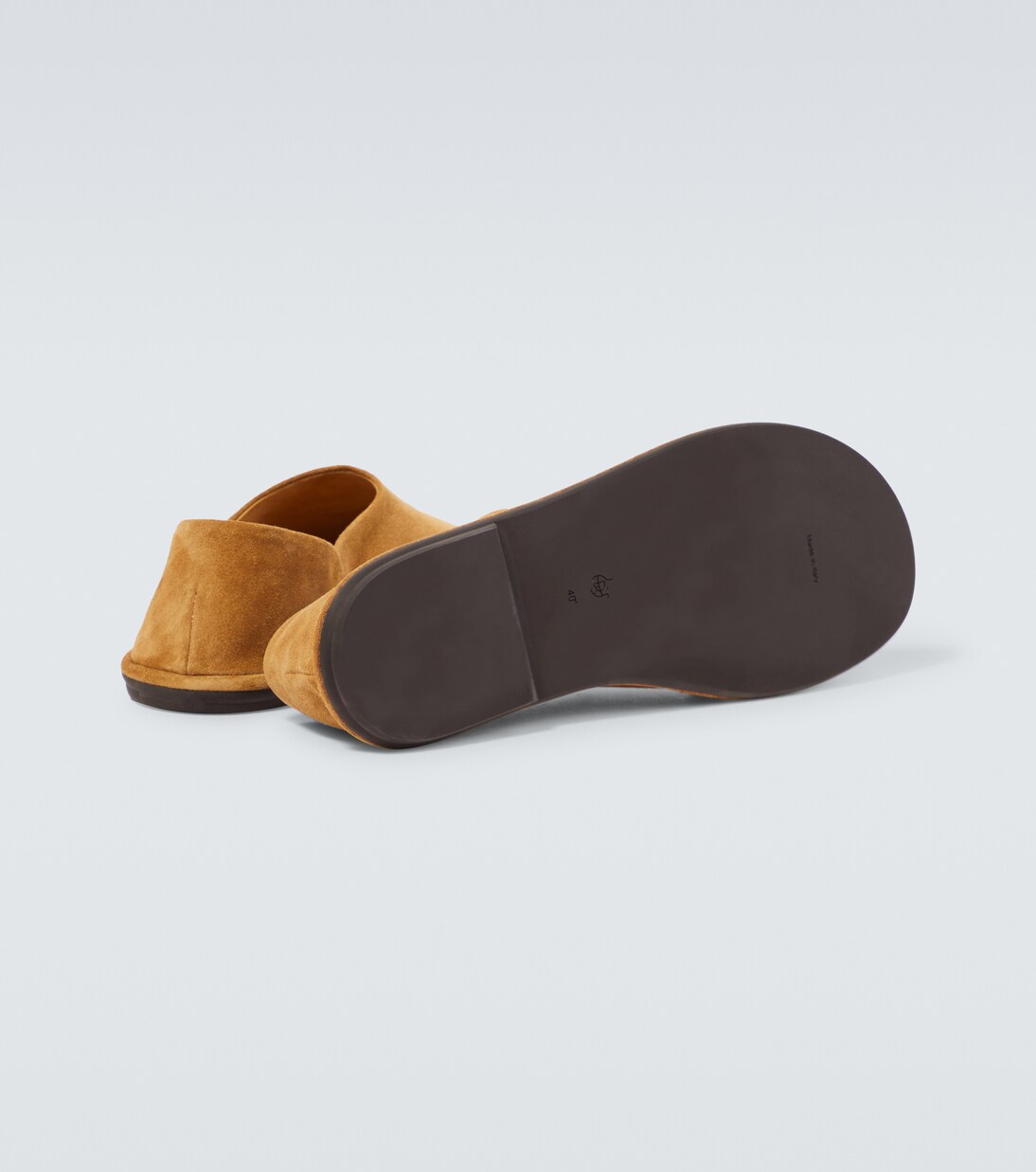 Canal suede slip-on shoes | The Row
