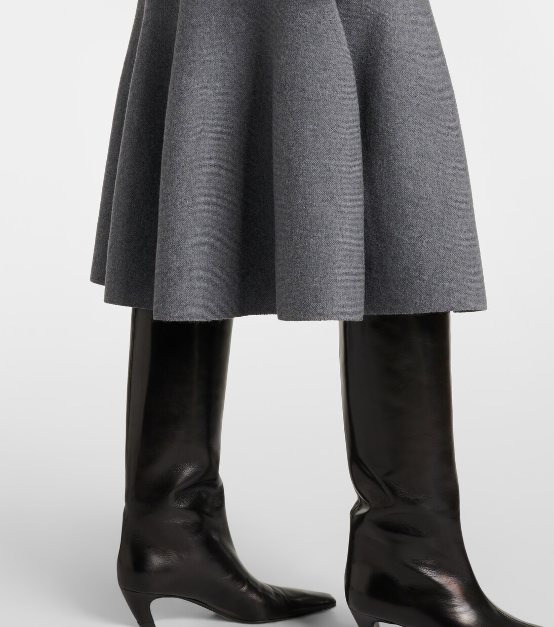 Midirock Odil aus einem Wollgemisch | Khaite