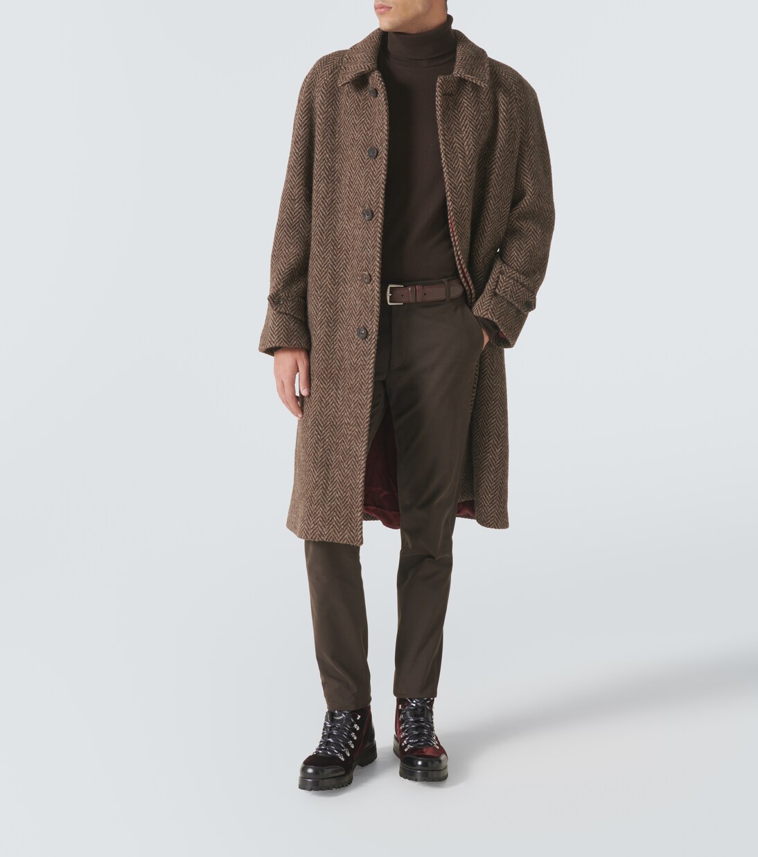 Schnürstiefel Janka aus Samt mit Leder | Manolo Blahnik