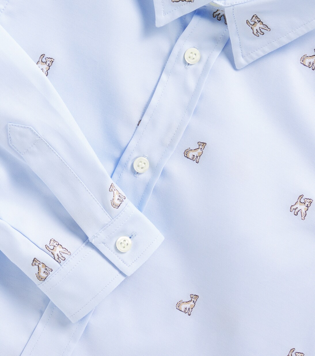 Daho printed cotton shirt | Bonpoint
