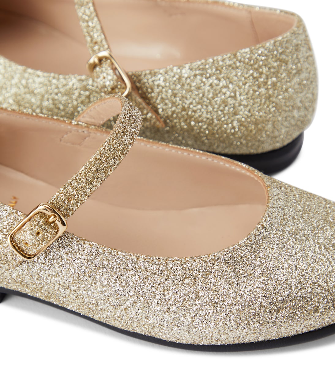 Glitter ballet flats | Il Gufo