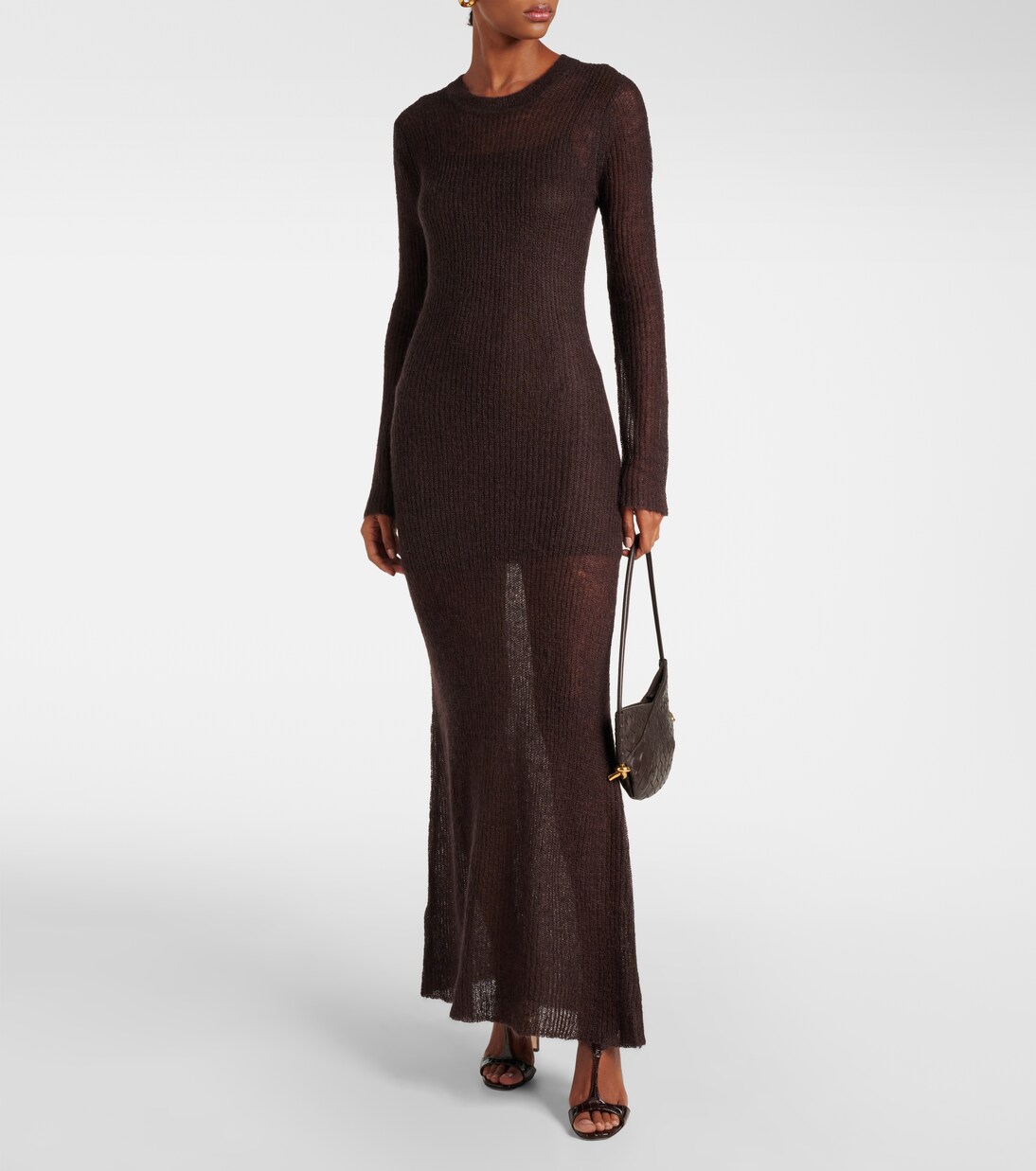 Eiza mesh maxi dress | Staud