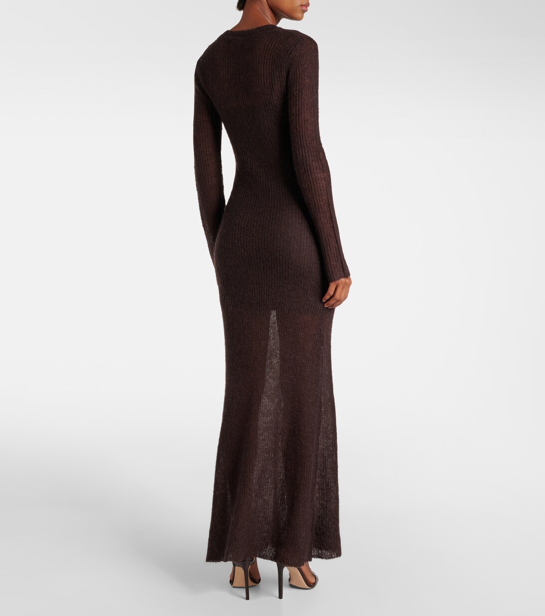 Eiza mesh maxi dress | Staud