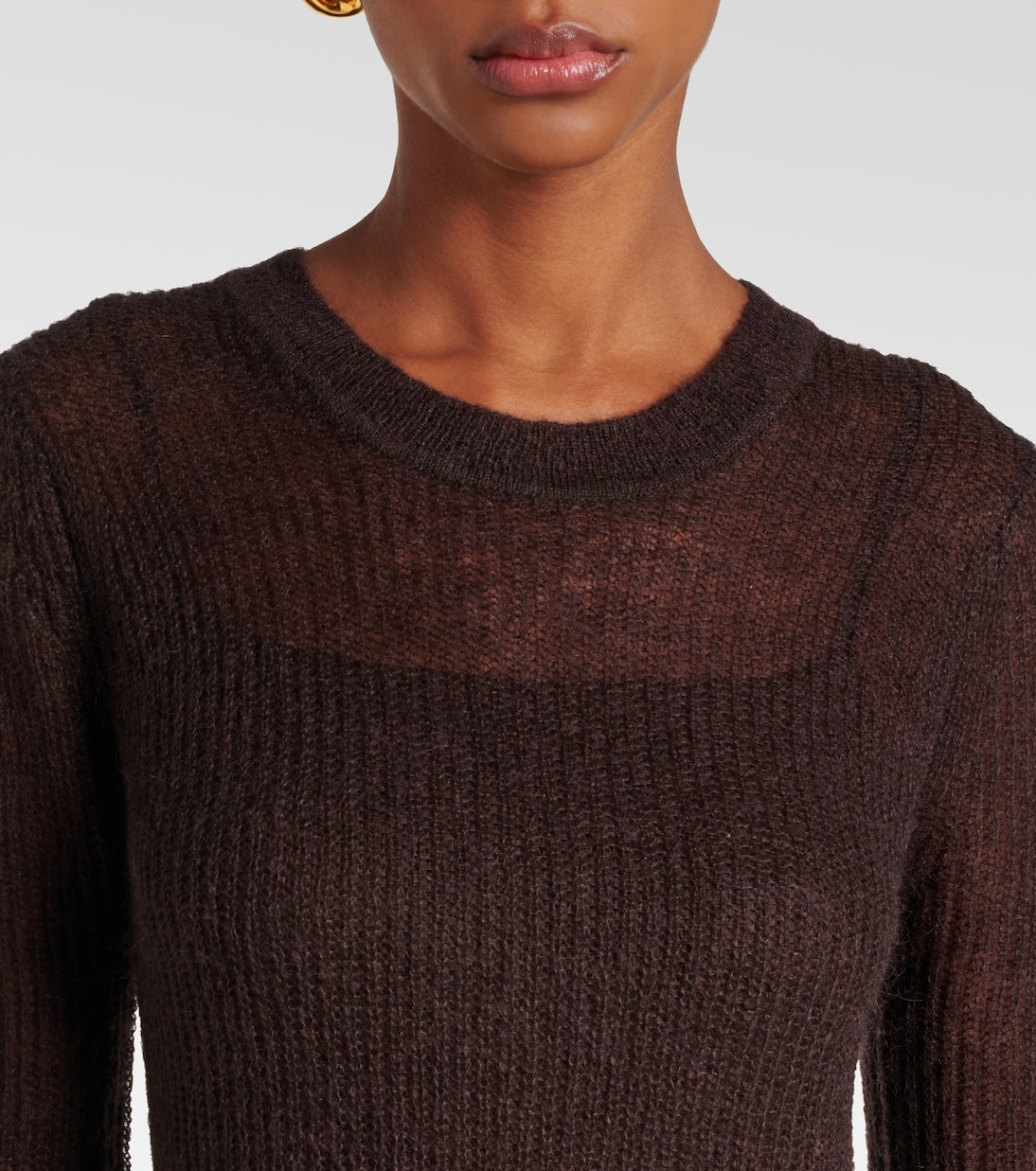 Eiza mesh maxi dress | Staud