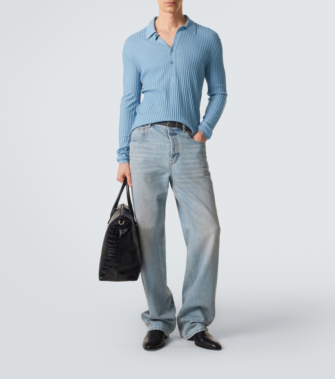 Tote Bag Giant aus Leder | Saint Laurent