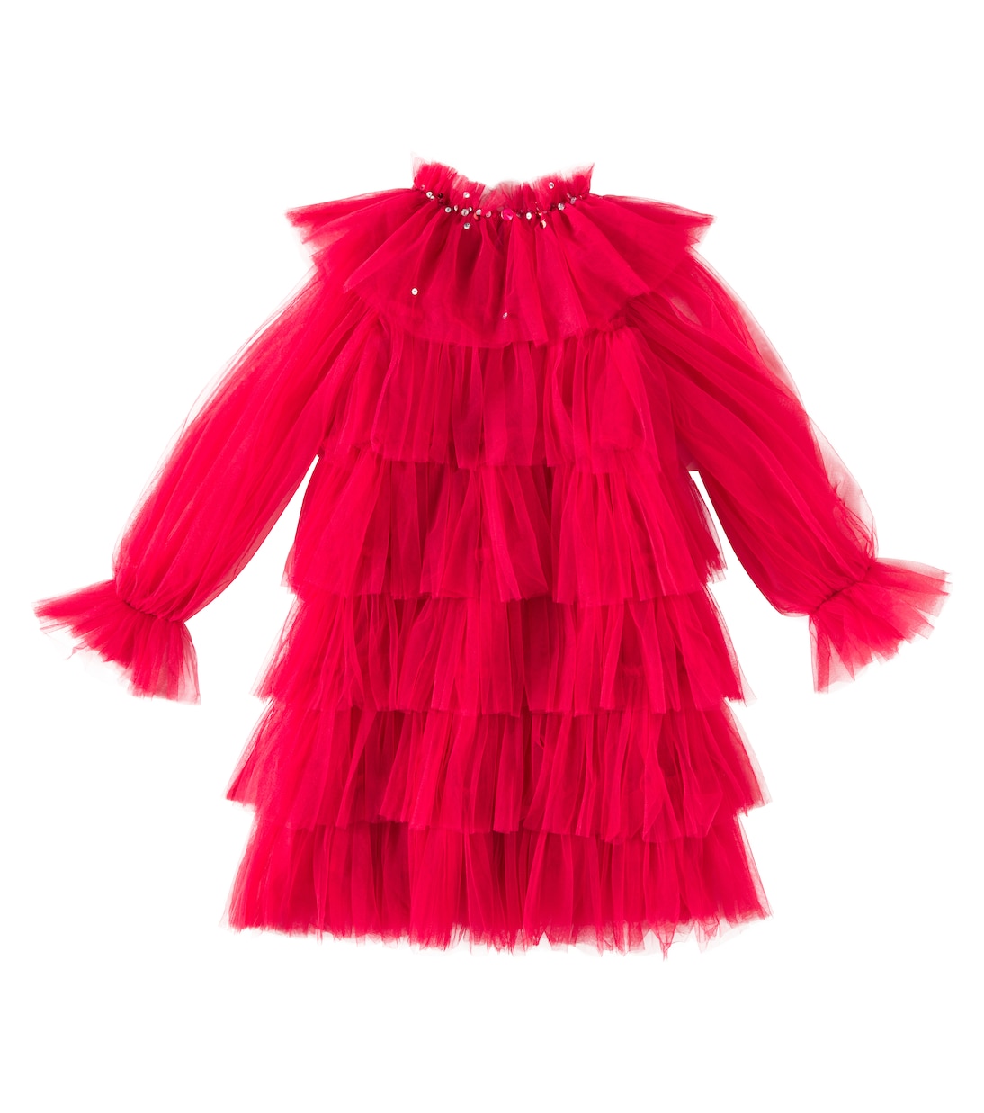 Abito Luminous in tulle con volant | Tutu Du Monde