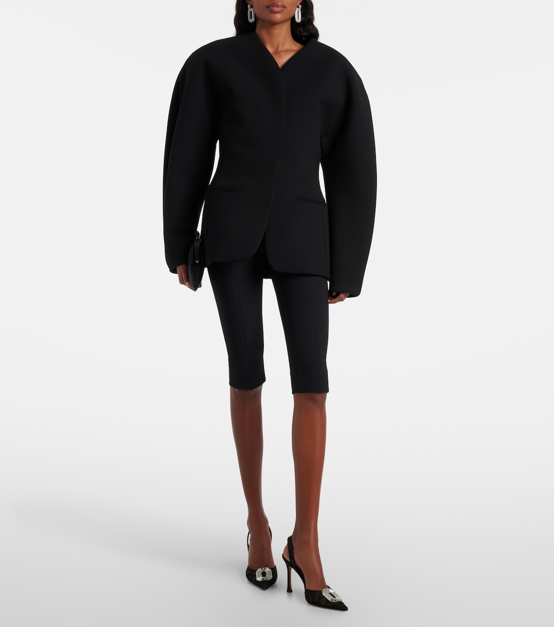 Camelia 90 lace slingback pumps | Amina Muaddi