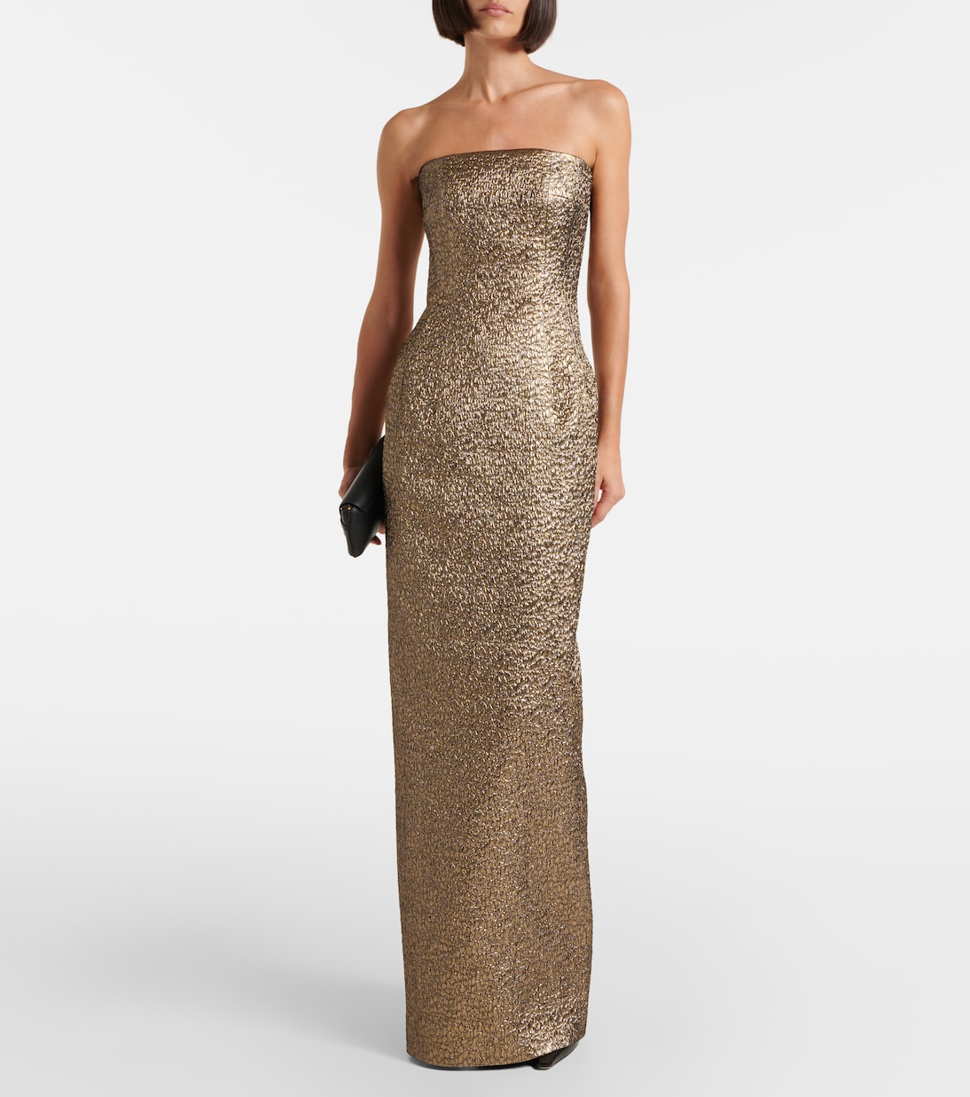 Abito lungo Laelia in jacquard | Emilia Wickstead