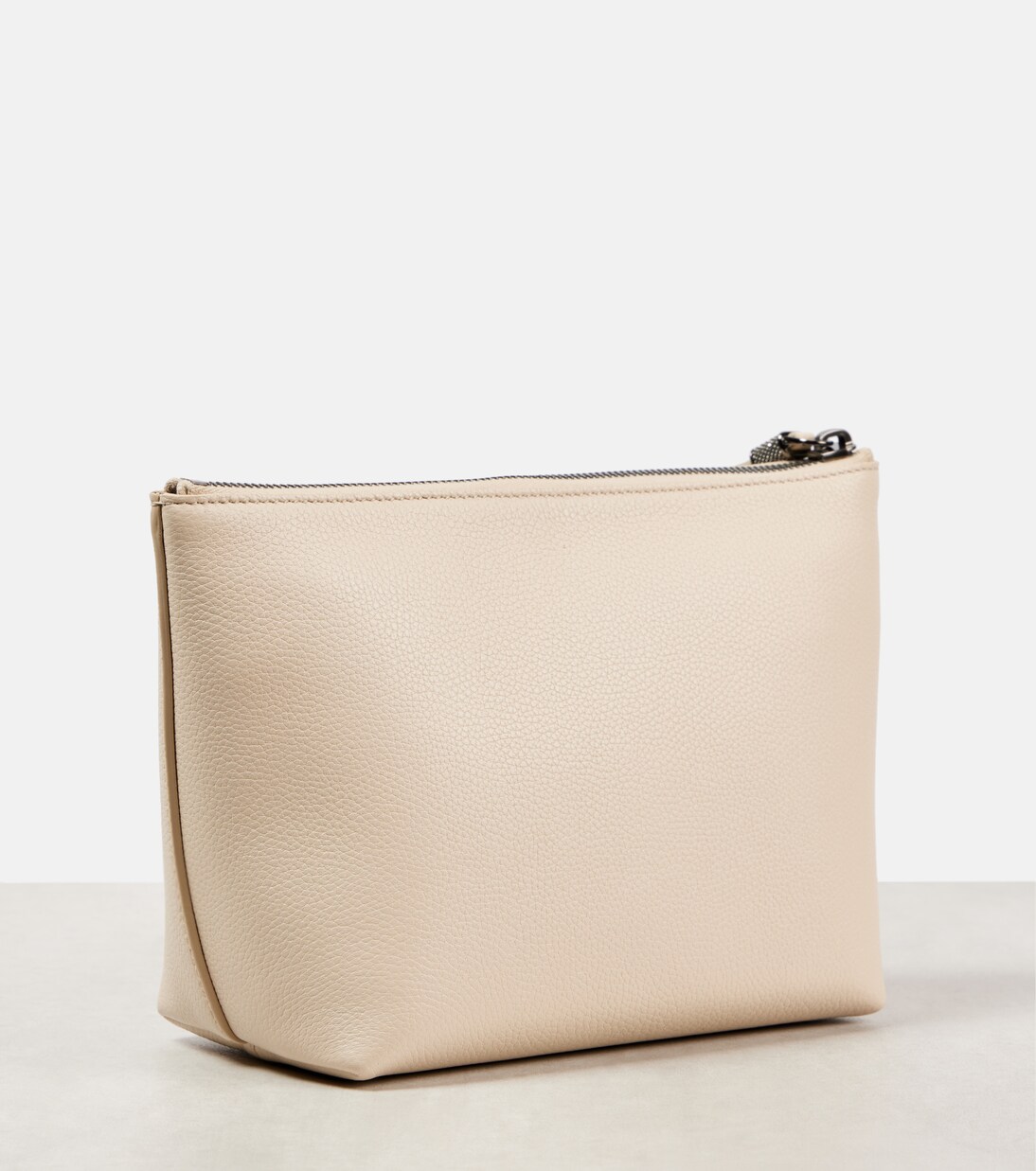 Small leather clutch | Brunello Cucinelli