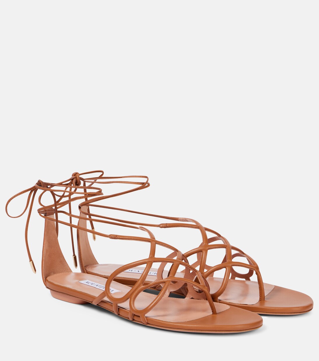 Sandalen Infinito aus Leder | Aquazzura