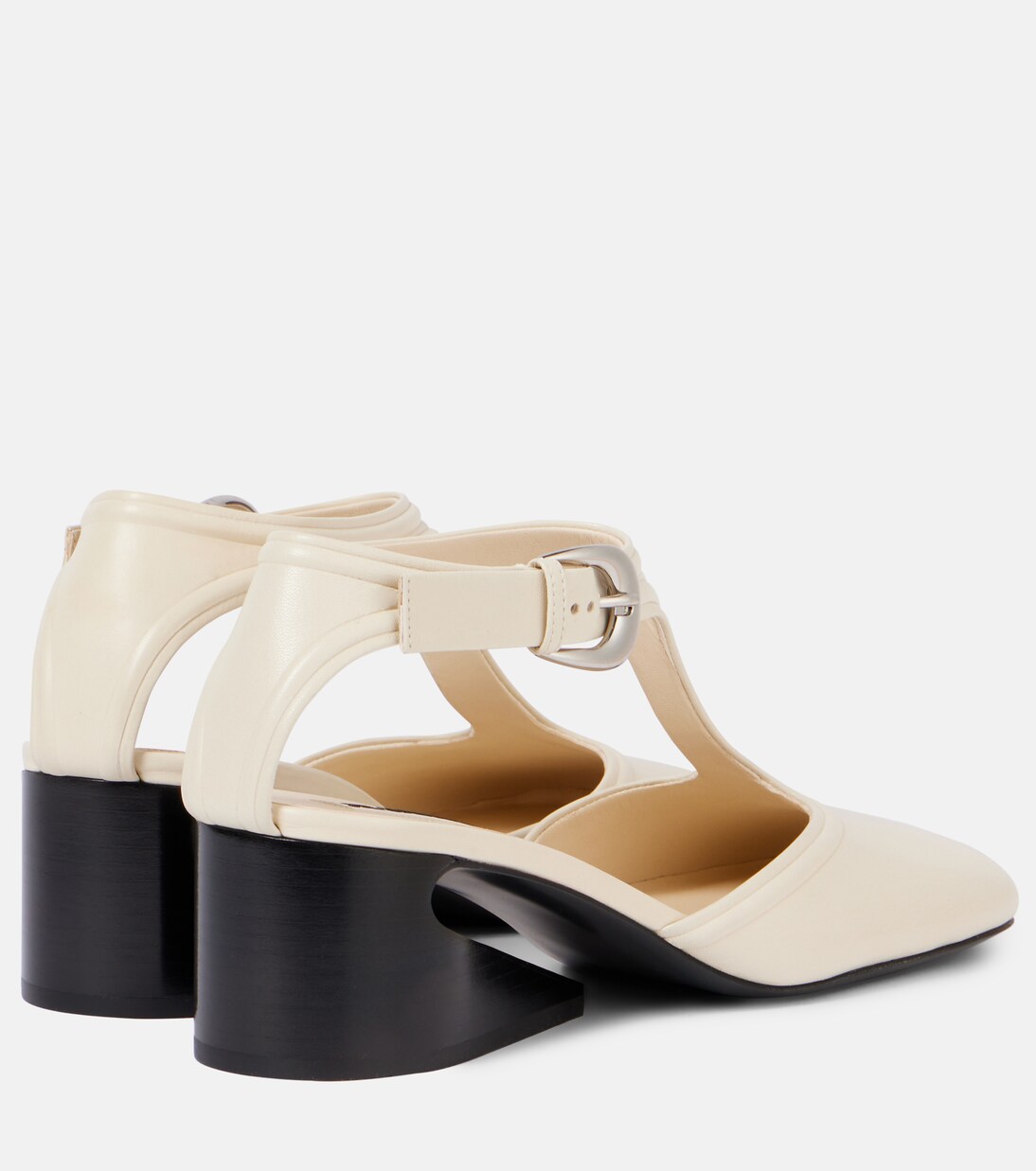 Leather Mary Jane pumps | Jil Sander