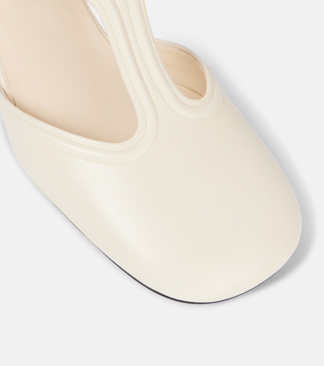 Leather Mary Jane pumps | Jil Sander