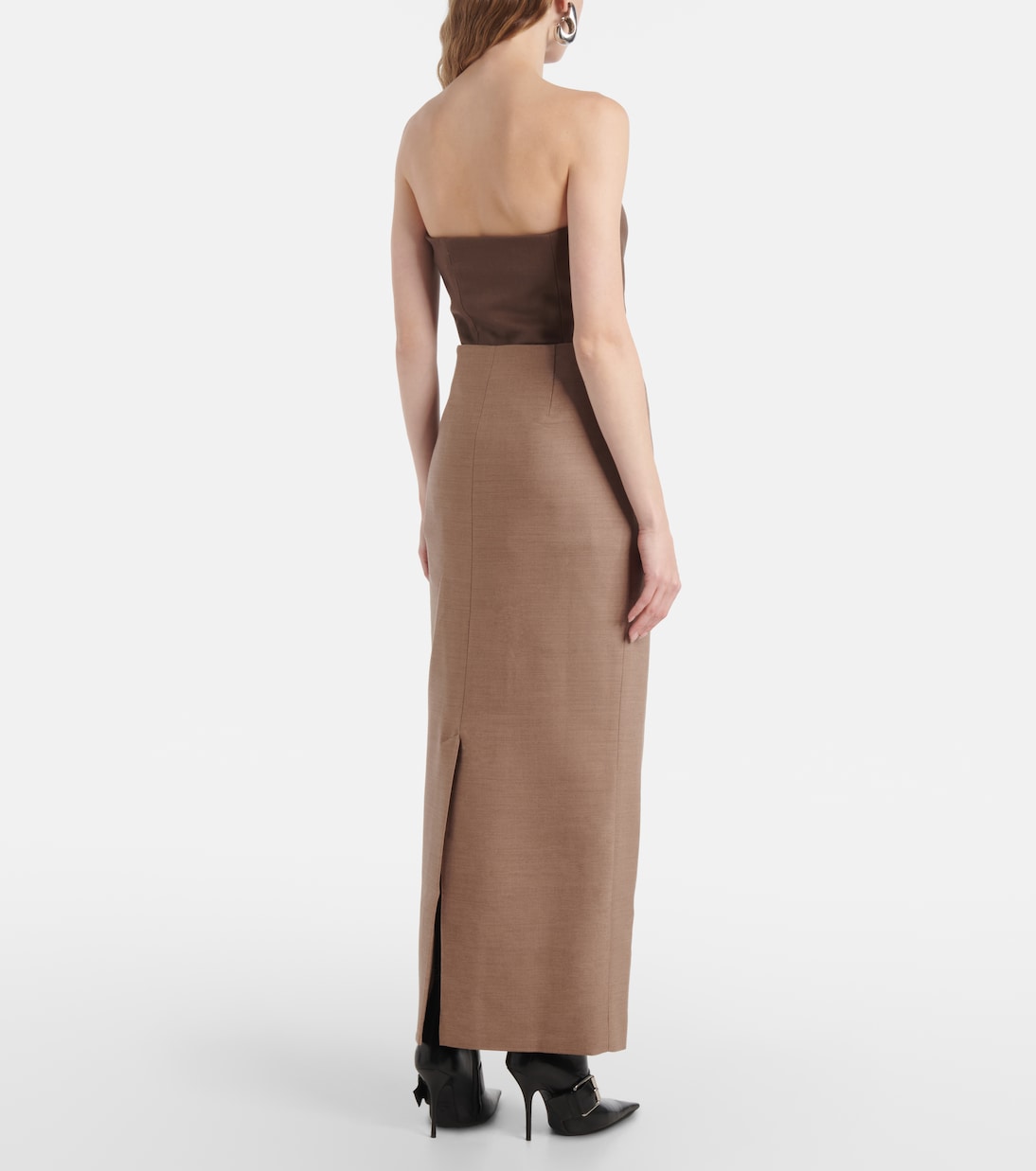 Script 로우라이즈 미디 스커트 | Entire Studios