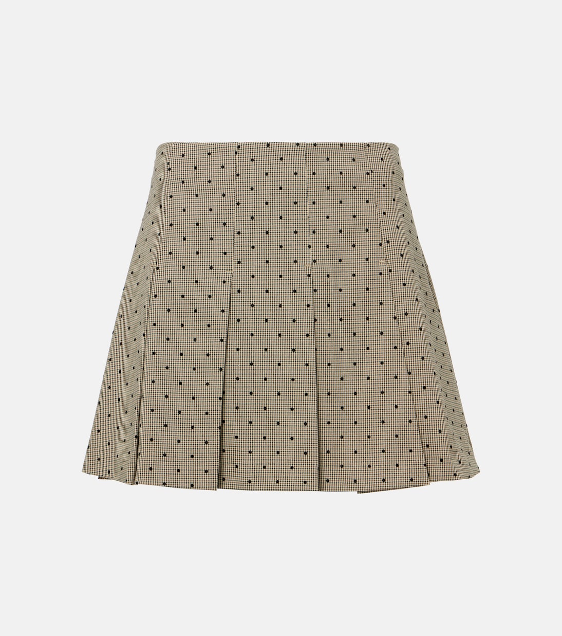 Checked miniskirt | Ganni