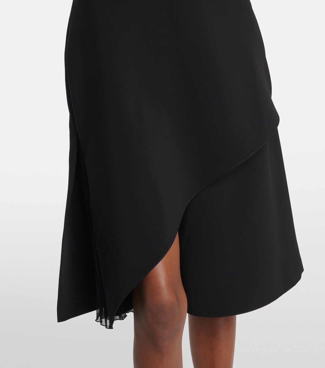 Robe Infinity asymétrique en crêpe | Courrèges