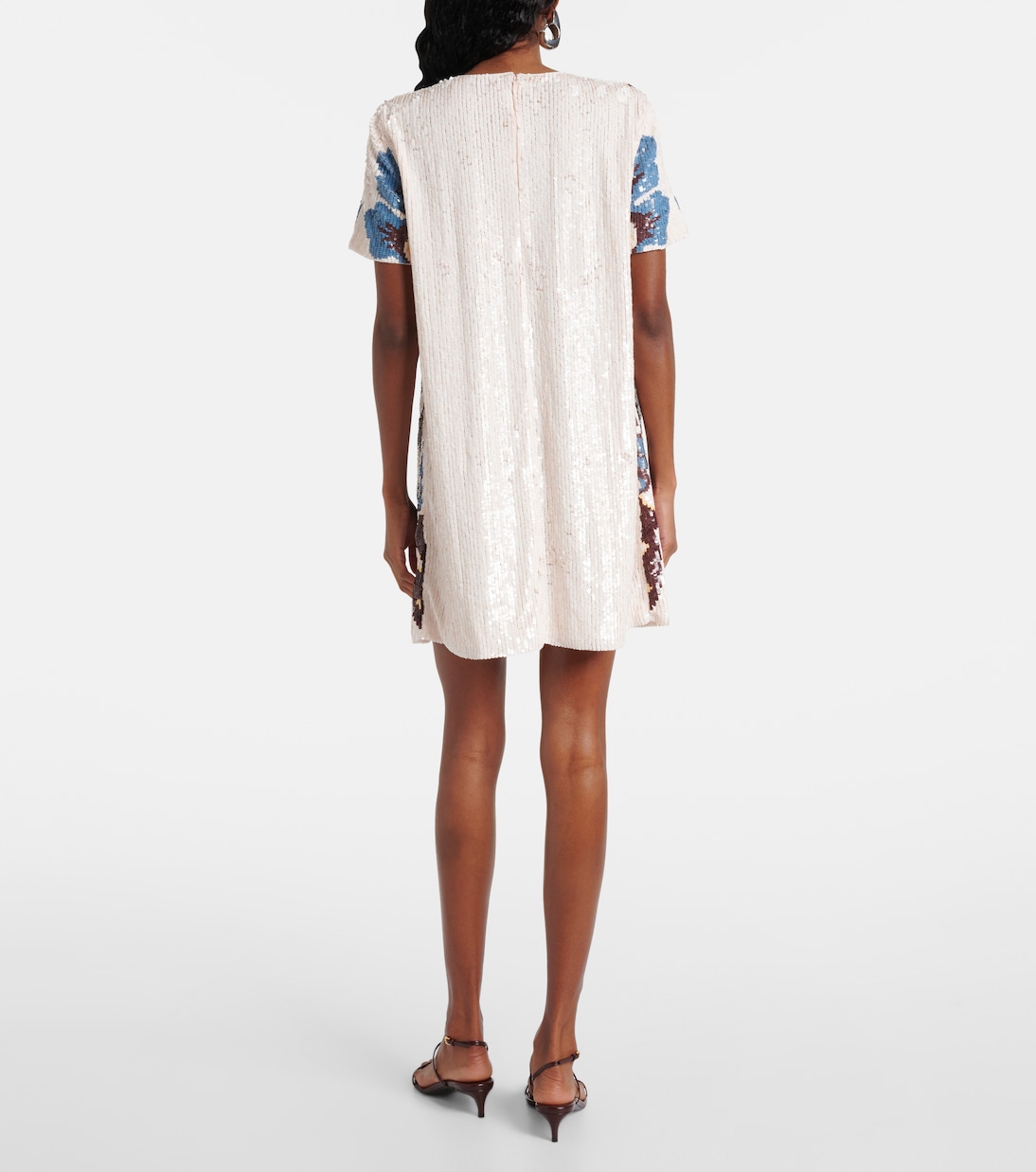 Super Mini Swing sequined minidress | La DoubleJ