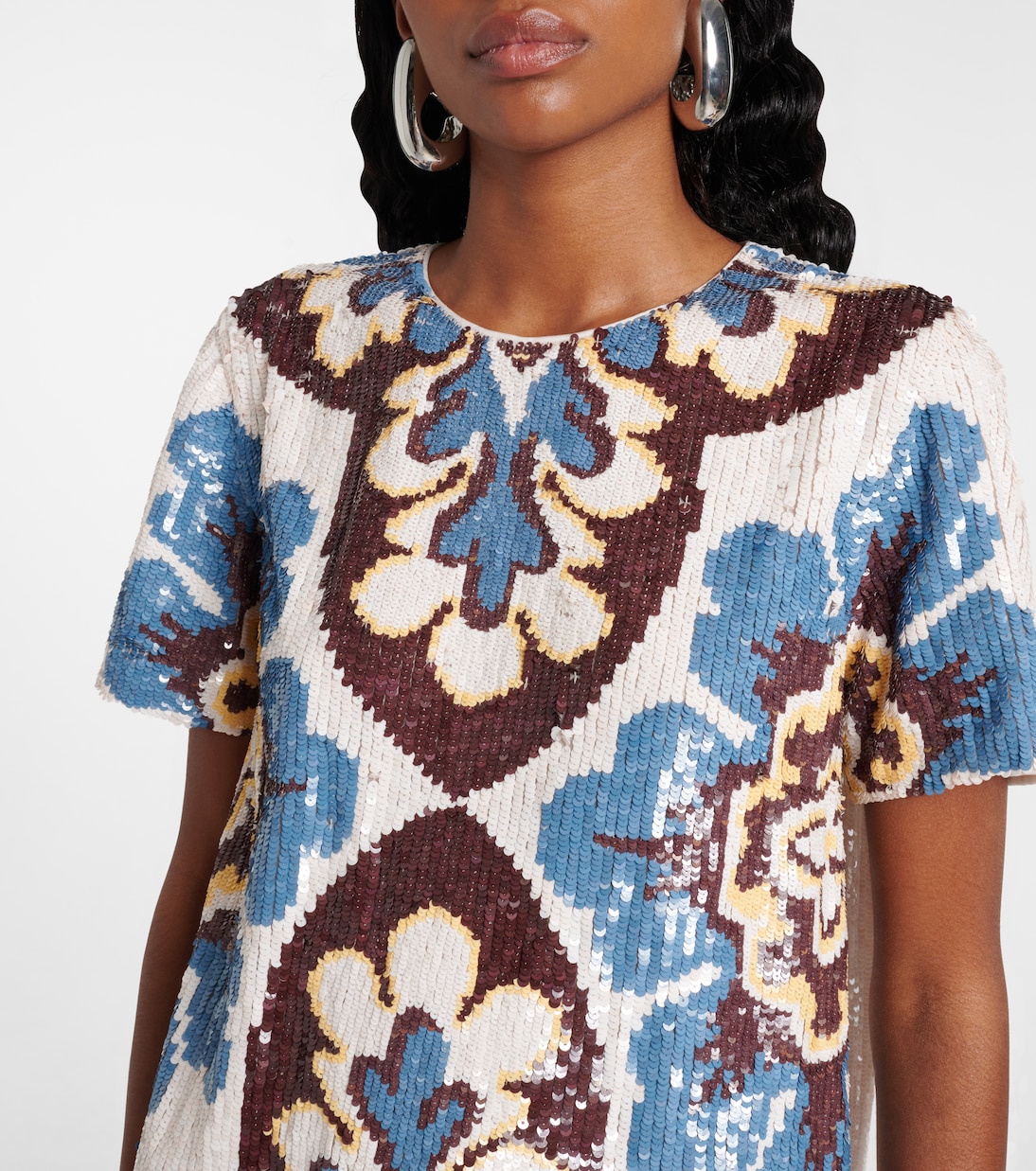 Super Mini Swing sequined minidress | La DoubleJ