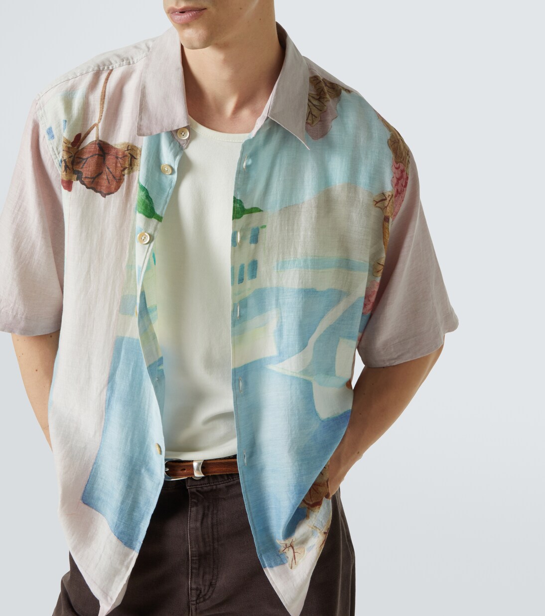 Beyond棉质与真丝保龄球衬衫 | Our Legacy