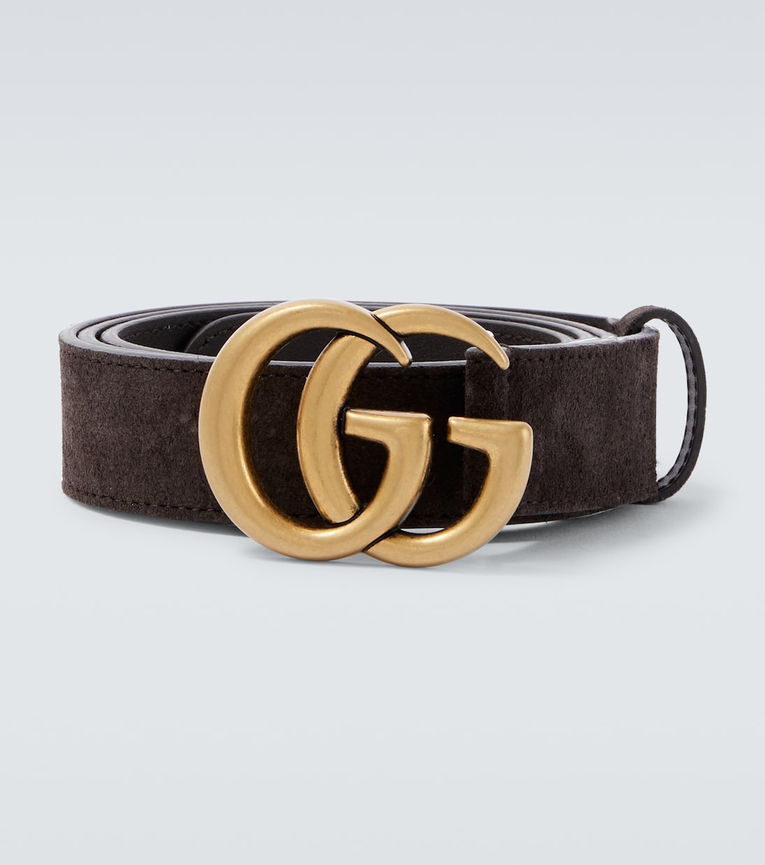 Gürtel GG Marmont aus Veloursleder | Gucci