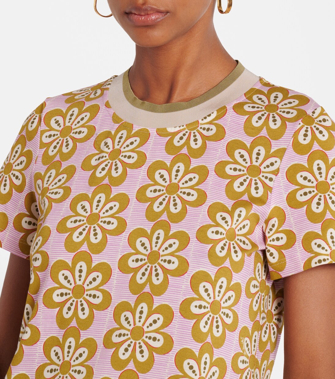 Sporty Swing cotton midi dress | La DoubleJ