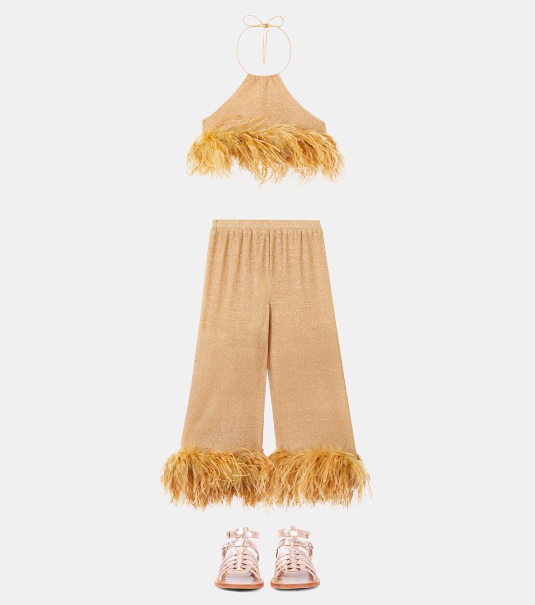 OseMini Lumière lamé top  | Oséree Kids