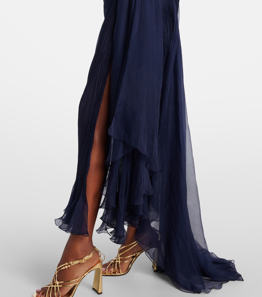 Robe longue Heidi en soie | Maria Lucia Hohan