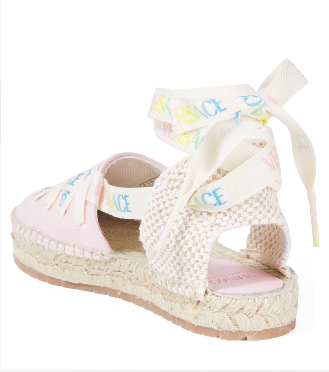Logo canvas espadrilles | Versace Kids