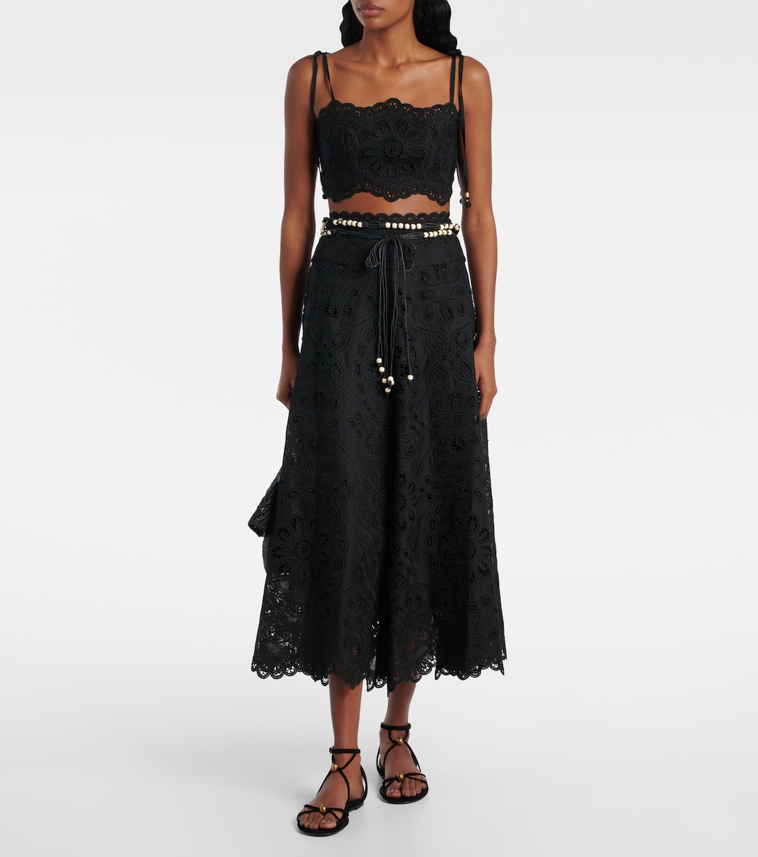 Midirock Rhiannon aus Baumwolle | Zimmermann