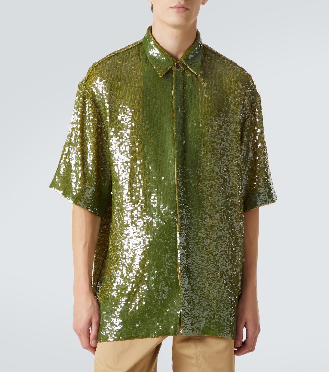 Chemise à sequins  | Dries Van Noten