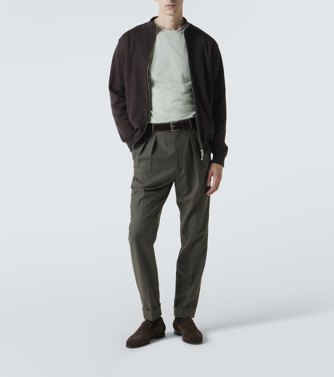Cotton crewneck sweater | Loro Piana