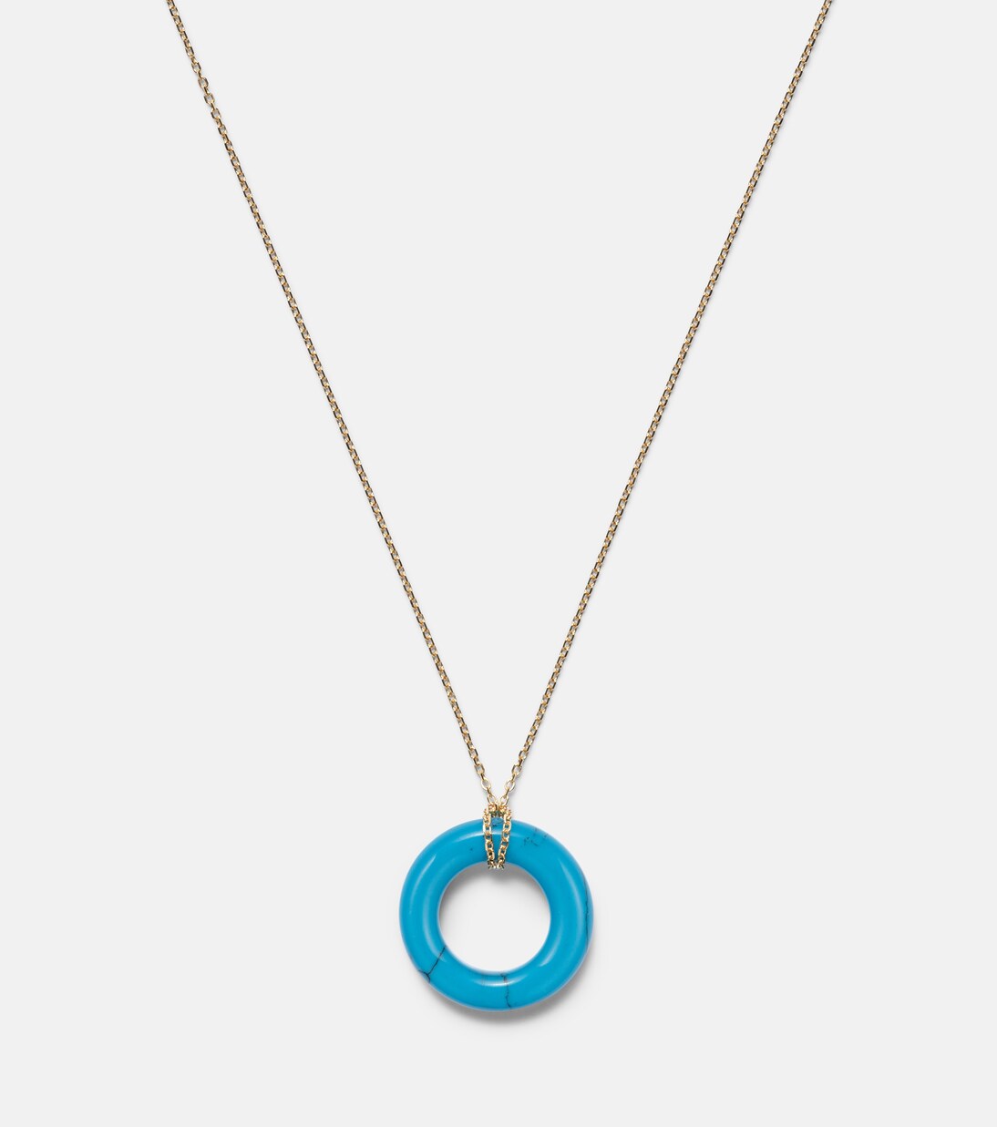 Collier en or 14 ct et turquoise | Mateo