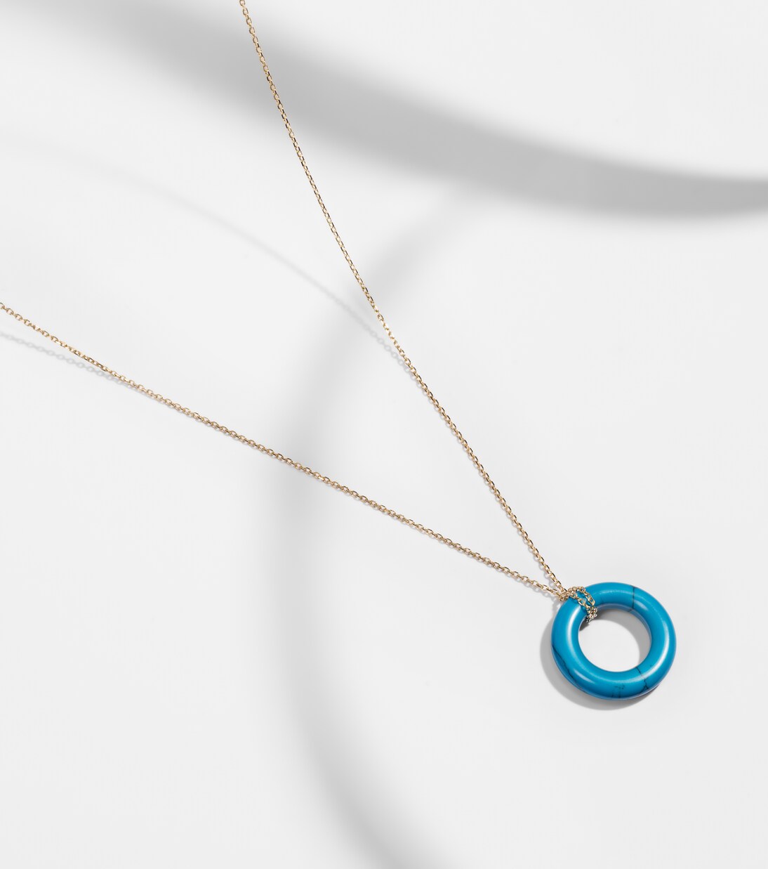 Collier en or 14 ct et turquoise | Mateo