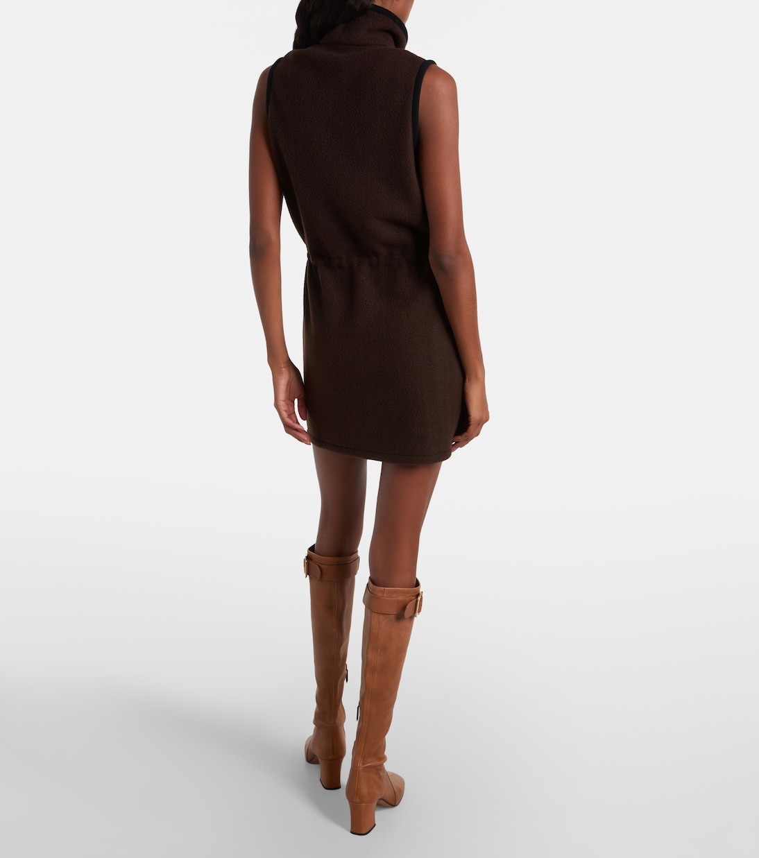 Minikleid aus Fleece | Miu Miu