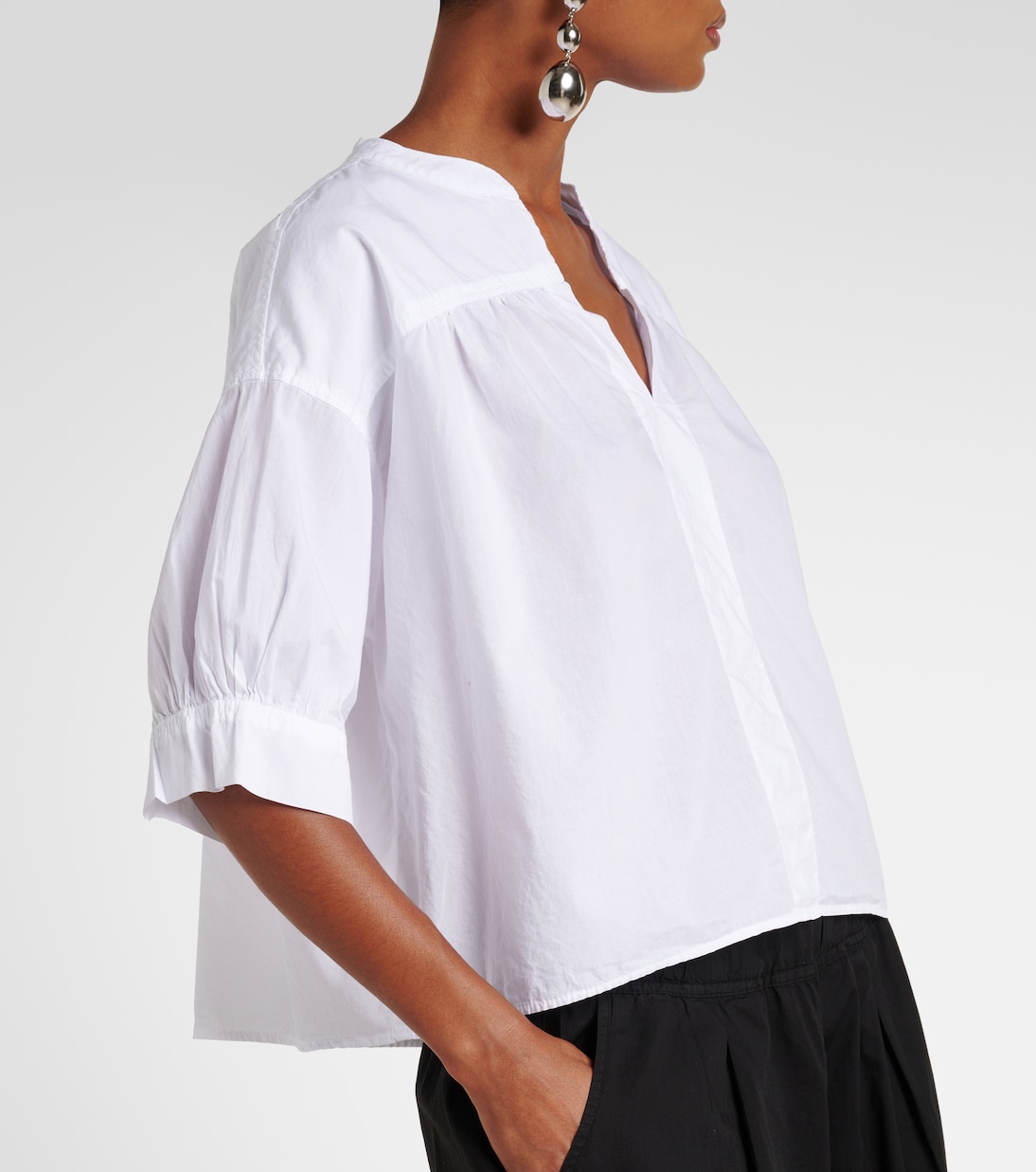 Top Yuna de algodón | Velvet