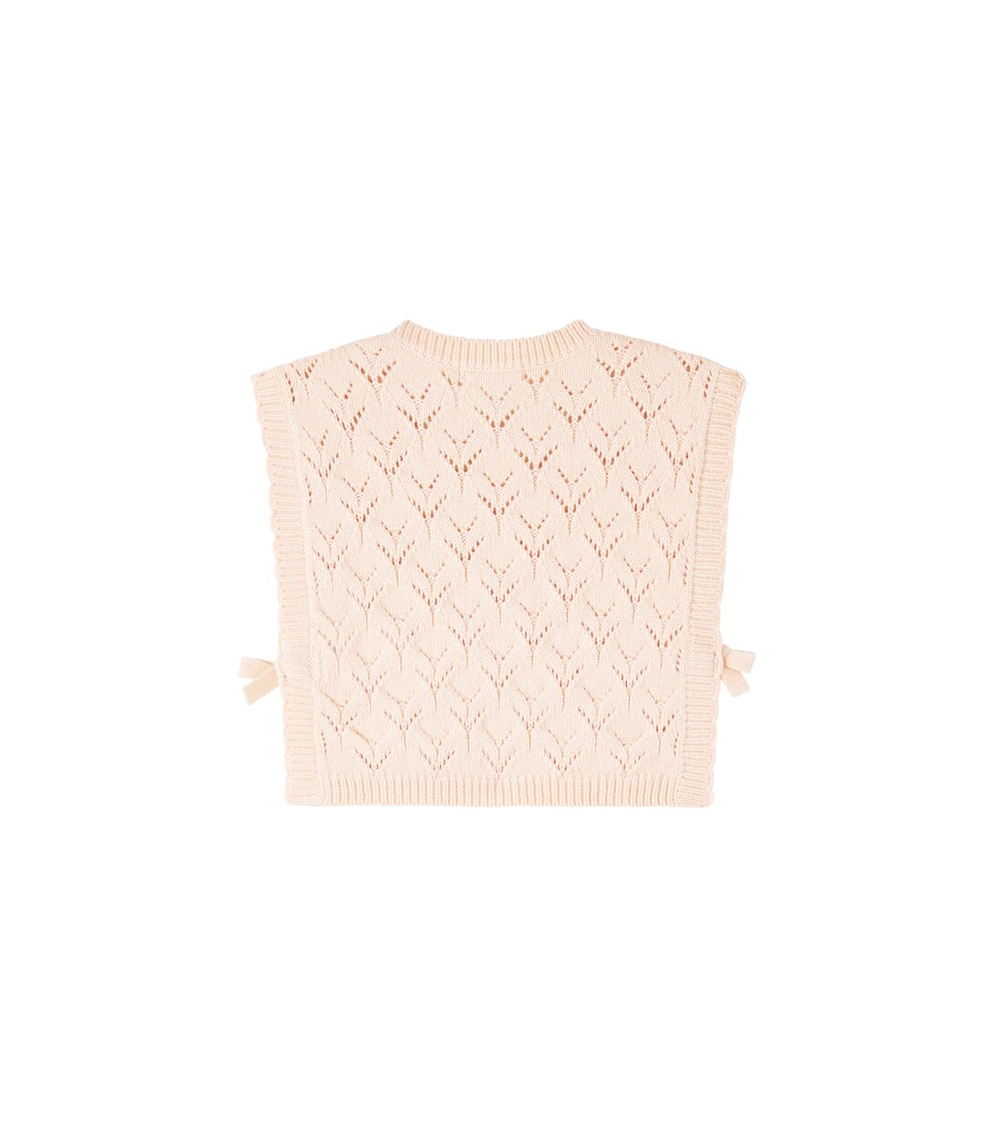 Yuliya open-knit floral top | Louise Misha