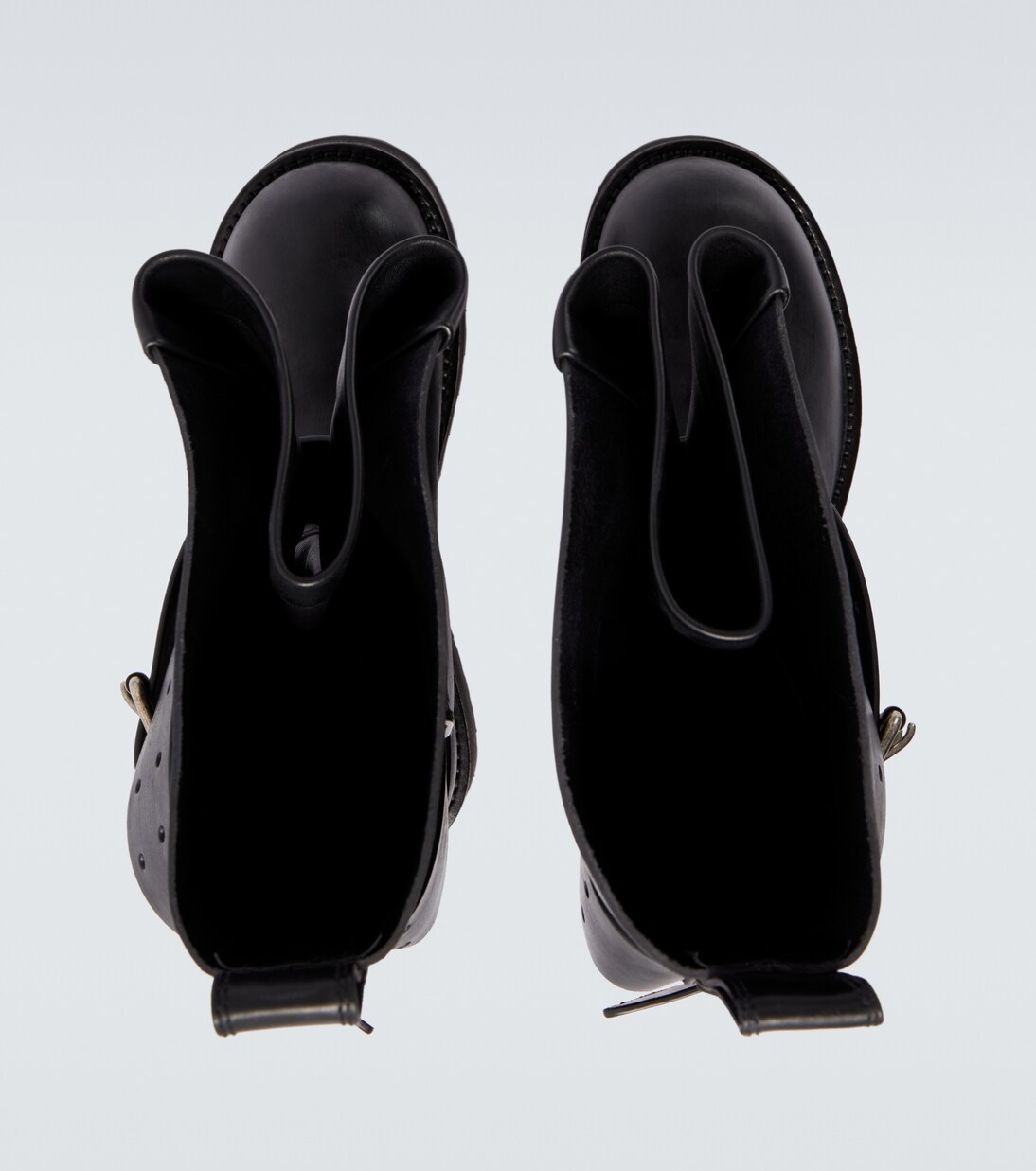 Venom leather biker boots | Balenciaga