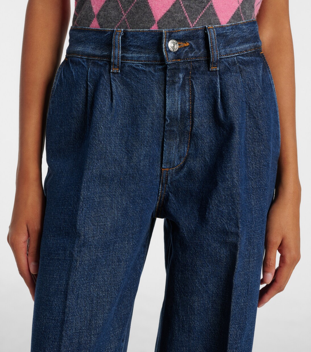 High-Rise Wide-Leg Jeans | Frame