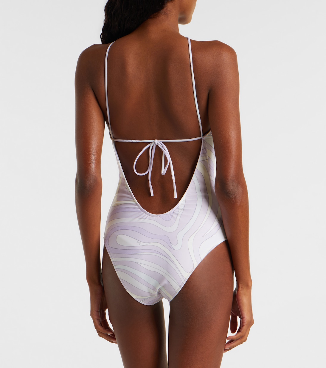 Bañador Marmo con cuello halter  | Pucci