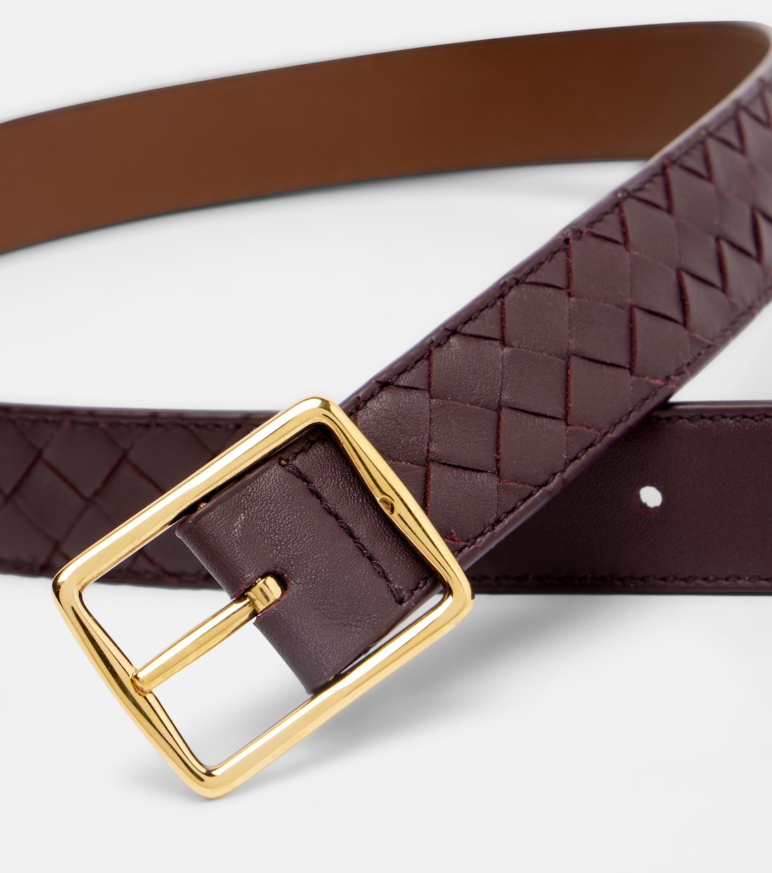 Reverso leather belt | Bottega Veneta